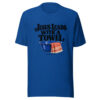 Jesus Leads With A Towel Graphic Tee mockup 3 Jesus Leads With A Towel Graphic Tee mockup 3