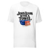 Jesus Leads With A Towel Graphic Tee mockup 5 Jesus Leads With A Towel Graphic Tee mockup 5
