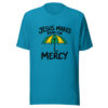Jesus Makes Room For Mercy Graphic Tee mockup 2 Jesus Makes Room For Mercy Graphic Tee mockup 2