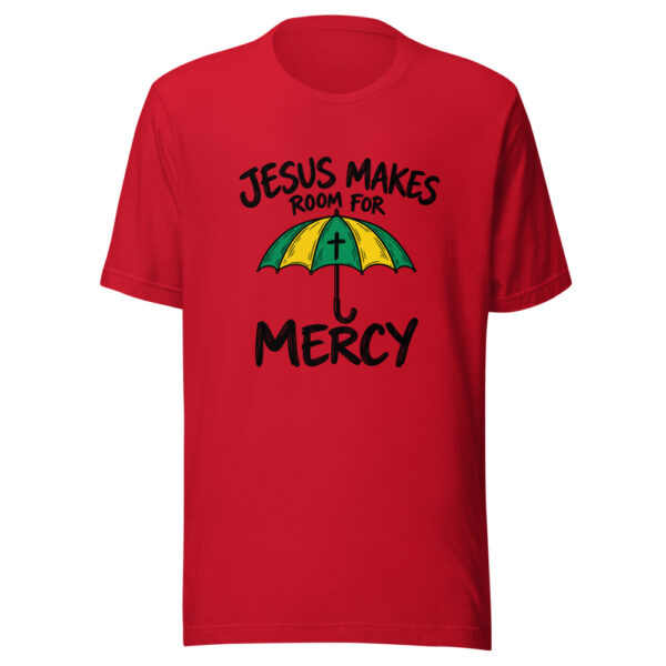 Jesus Makes Room For Mercy Graphic Tee mockup 8 Jesus Makes Room For Mercy Graphic Tee mockup 8