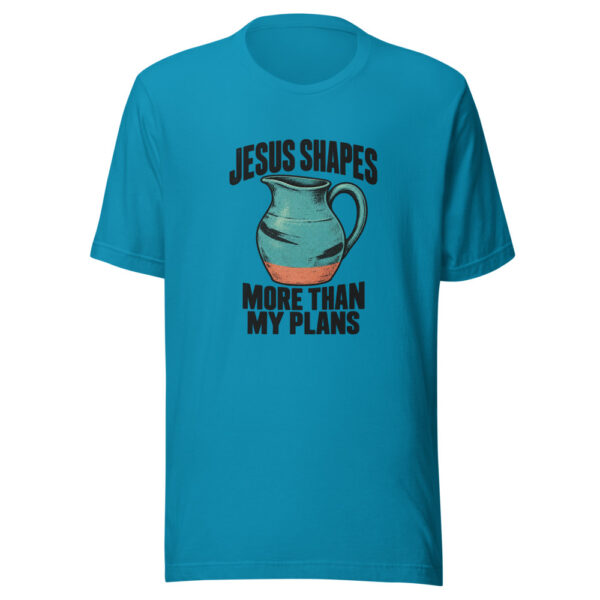 Jesus Shapes More Than My Plans Graphic Tee front view