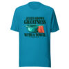Jesus Shows Greatness With A Towel Graphic Tee mockup 2 Jesus Shows Greatness With A Towel Graphic Tee mockup 2