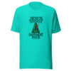 Jesus Teaches A Different Pace Graphic Tee front view