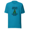 Jesus Teaches A Different Pace Graphic Tee mockup 2 Jesus Teaches A Different Pace Graphic Tee mockup 2