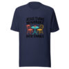 Jesus Turns Neighbors Into Family Graphic Tee mockup 6 Jesus Turns Neighbors Into Family Graphic Tee mockup 6