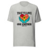 That Ye Love One Another Graphic Tee mockup 7