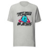 Thirst Meets Its Answer In Jesus Graphic Tee mockup 7 Thirst Meets Its Answer In Jesus Graphic Tee mockup 7