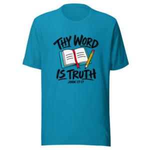 Thy Word Is Truth Graphic Tee front view