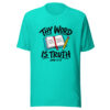 Thy Word Is Truth Graphic Tee mockup 2 Thy Word Is Truth Graphic Tee mockup 2